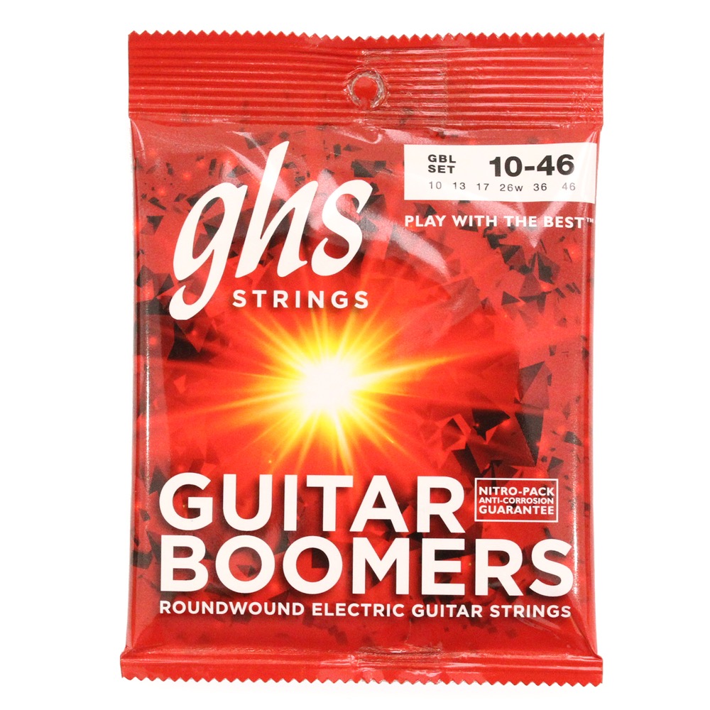 GHS Boomers GBL 10-46 エレキギター弦×3セット
