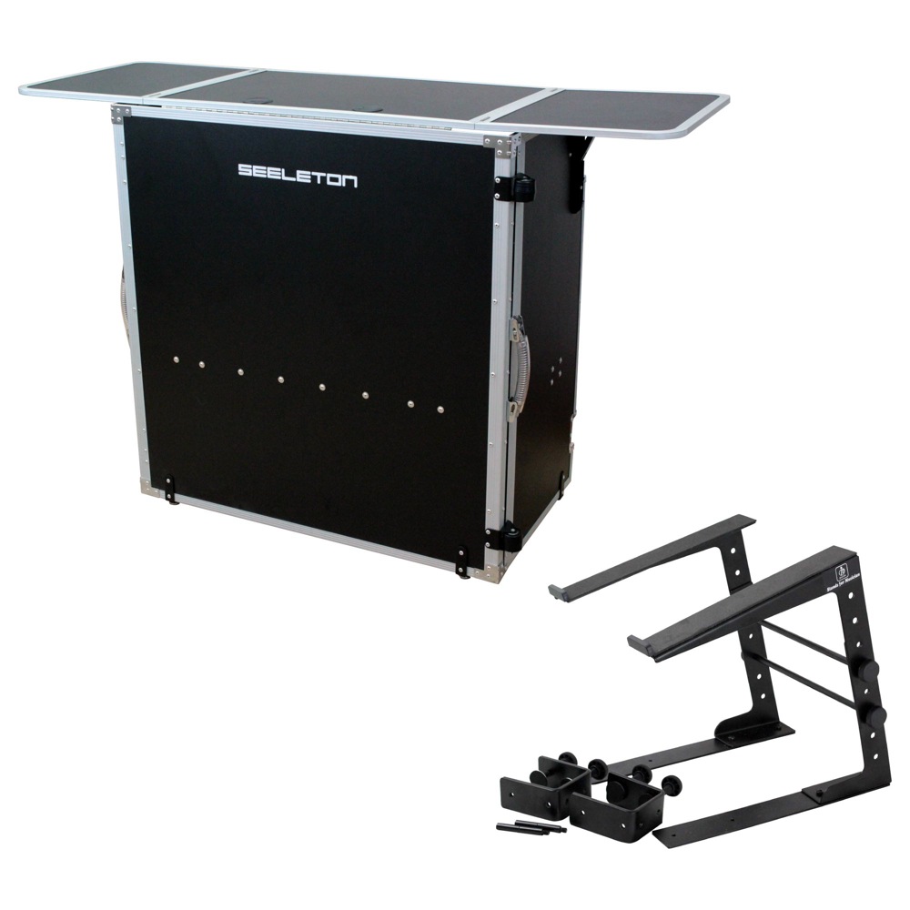 SEELETON SDJT 折りたたみ式 DJテーブル Dicon Audio LPS-002 ラップトップスタンド 2点セット