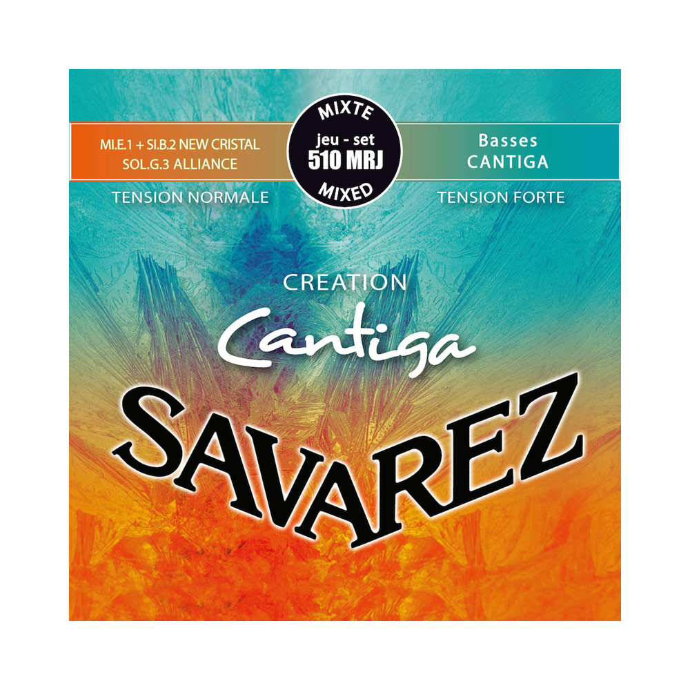 SAVAREZ 510MRJ CREATION Cantiga Mixd tension SET クラシックギター弦×3セット