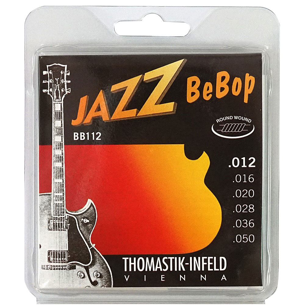 Thomastik-Infeld BB112 BeBop ラウンドワウンド ジャズギター弦×3セット