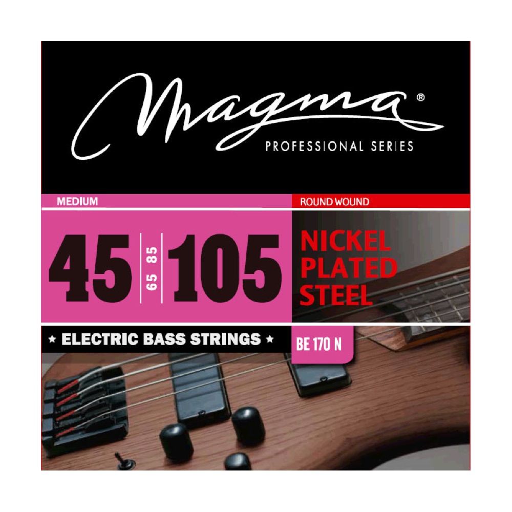Magma Strings BE170N 45-105 4-String Nickel Plated Steel ベース弦×2セット