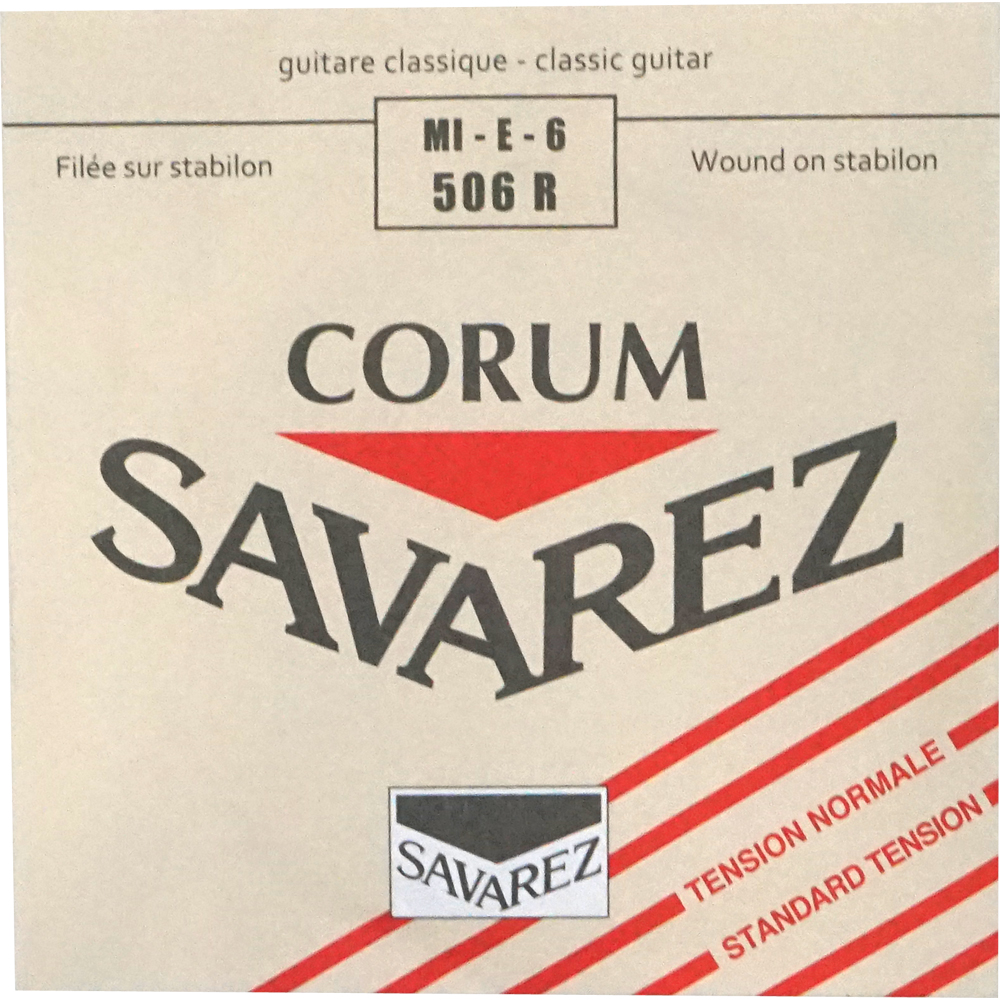 SAVAREZ 506R CORUM Normal tension クラシックギター弦 6弦 バラ弦×5本
