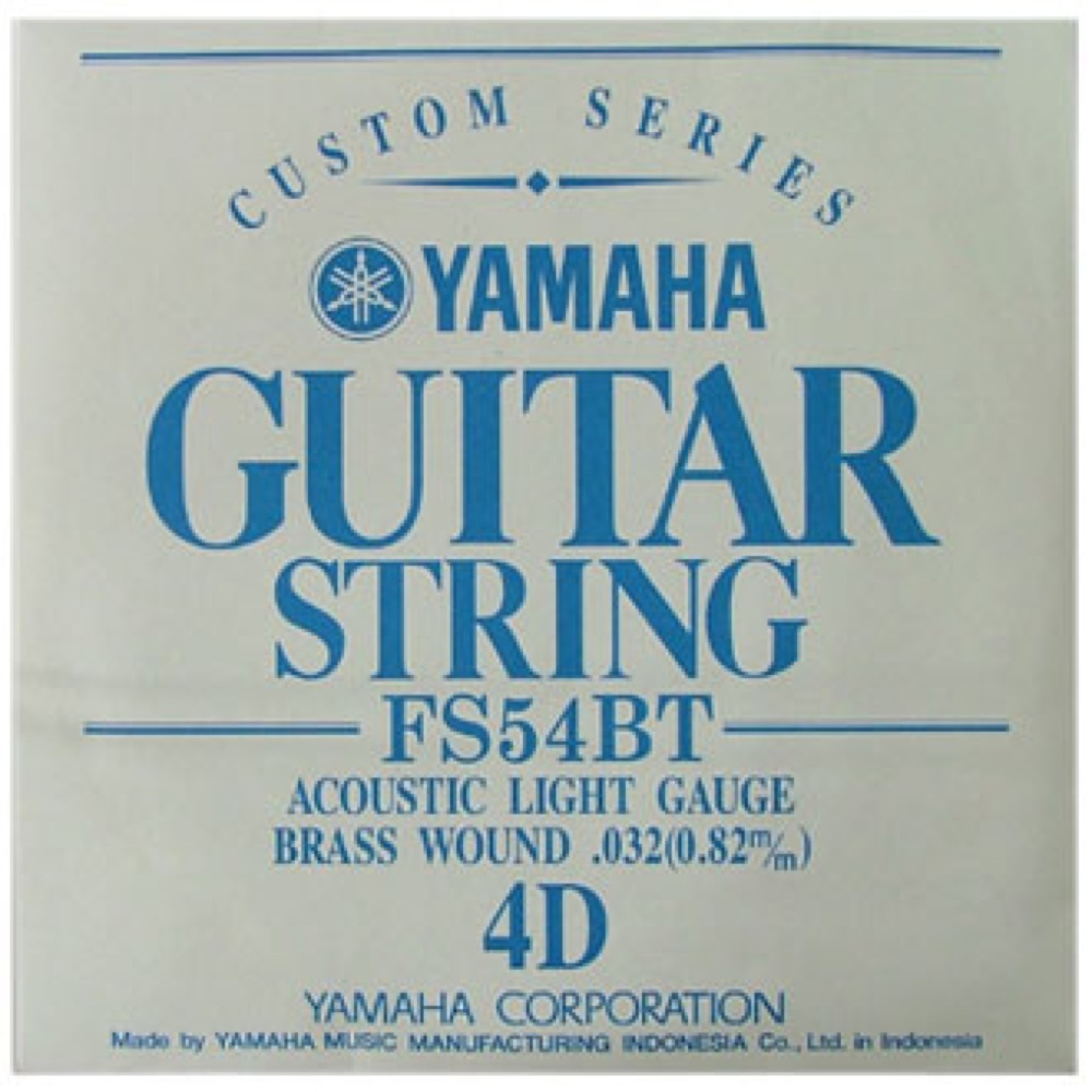 YAMAHA FS54BT アコースティックギター用 バラ弦 4弦×6本
