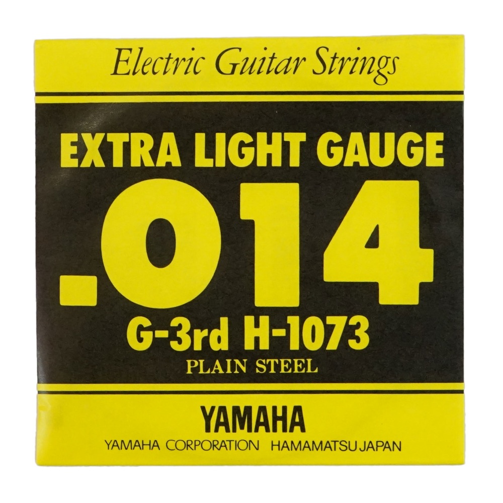 YAMAHA H1073 エレキギター用 バラ弦 3弦×6本