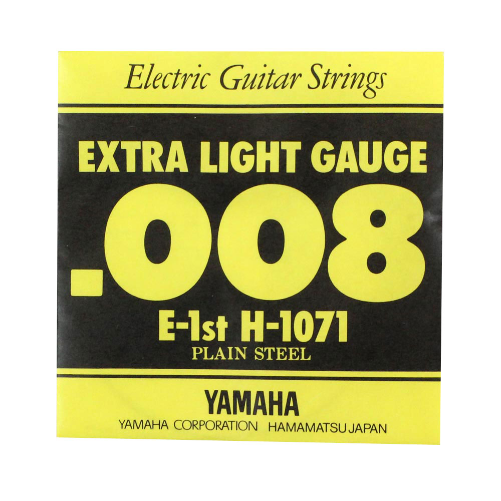 YAMAHA H1071 エレキギター用 バラ弦 1弦×2本