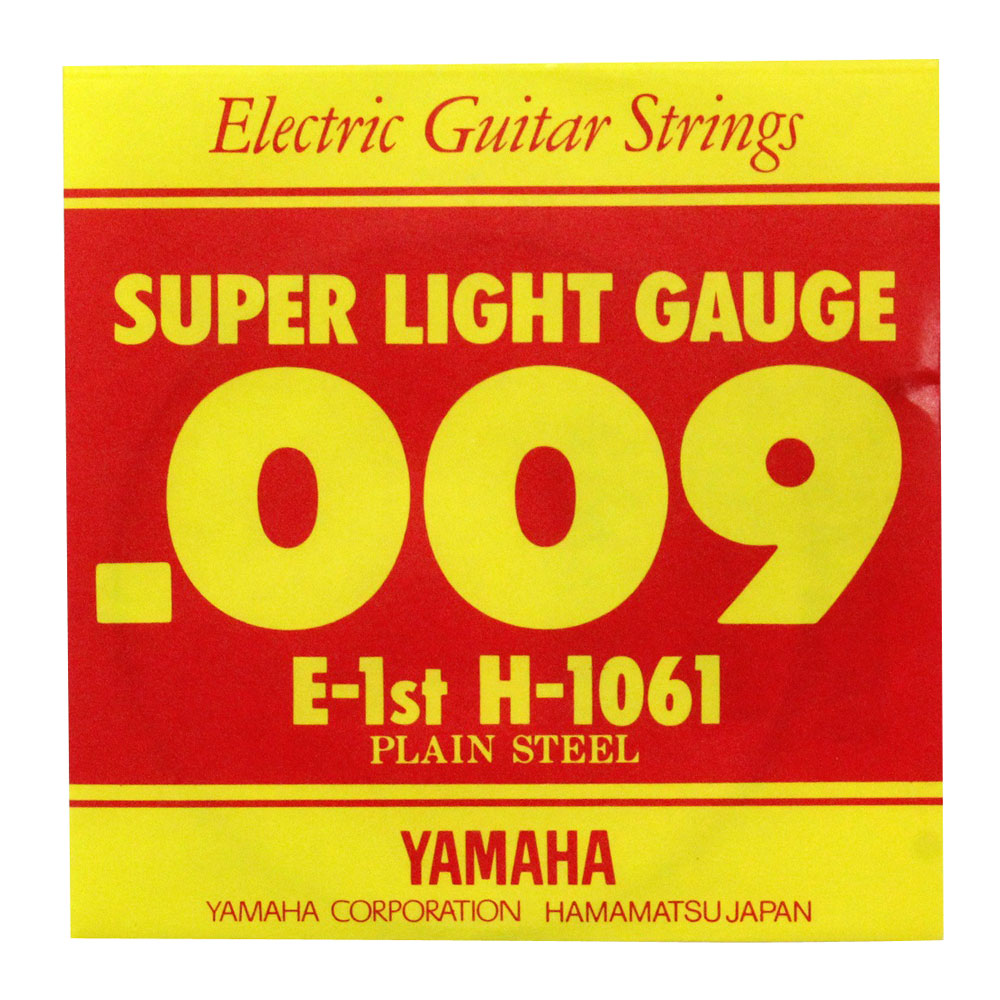 YAMAHA H1061 エレキギター用 バラ弦 1弦×3本