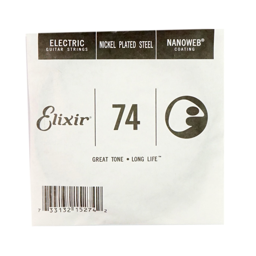 ELIXIR 15274/074 バラ弦×4本 エリクサー ナノウェブ ギター弦