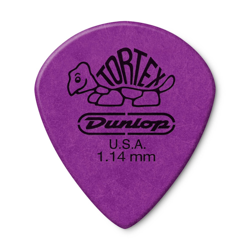 JIM DUNLOP 498 Tortex Jazz III XL 1.14mm Purple ギターピック×36枚
