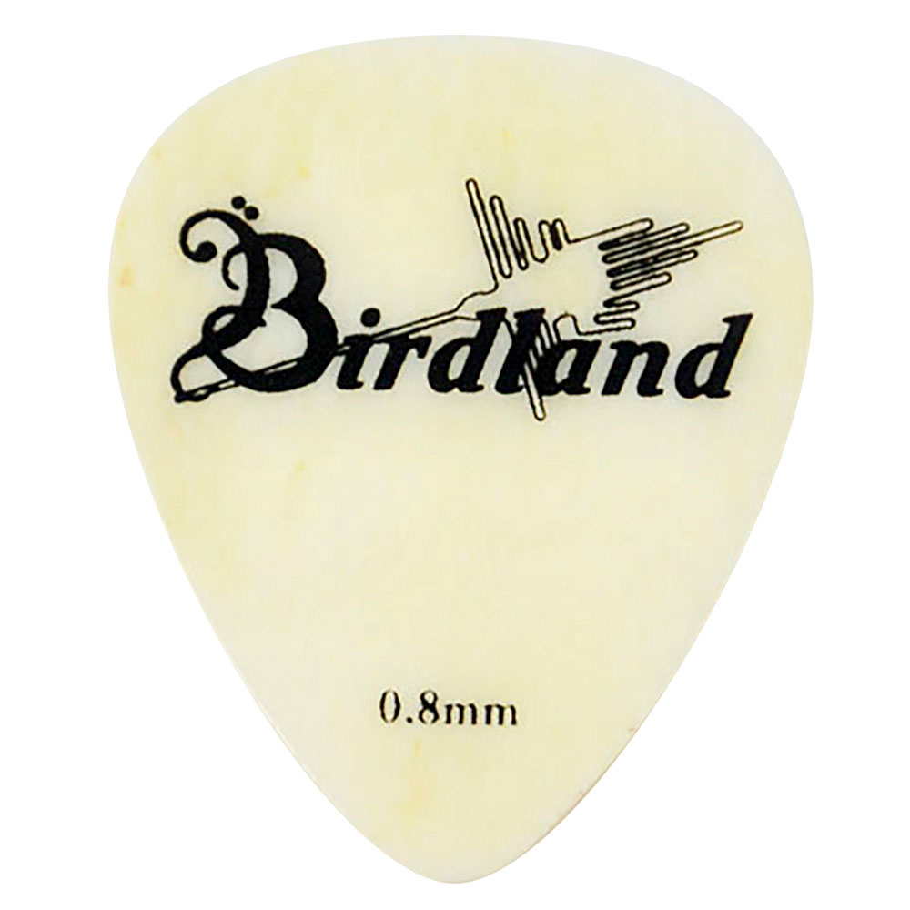 Birdland Buffalo Bone Flat Pick 0.8mm ギターピック×2枚