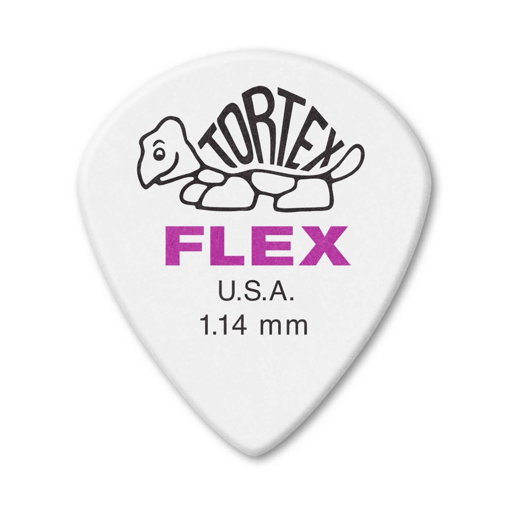 JIM DUNLOP FLEXJazz3XL Tortex Flex Jazz III XL 466 1.14mm ギターピック×12枚
