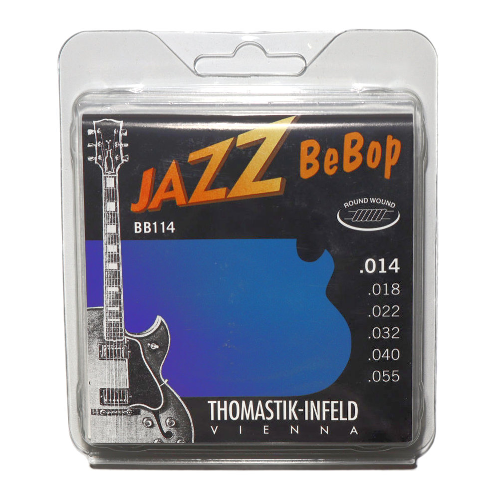 Thomastik-Infeld BB114 BeBop ラウンドワウンド ジャズギター弦×6セット