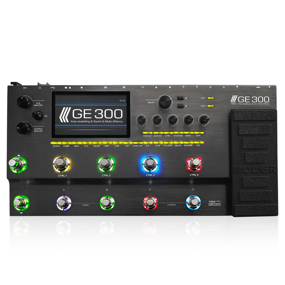 Mooer GE300 マルチエフェクター Dicon Audio エフェクターケース付き セット