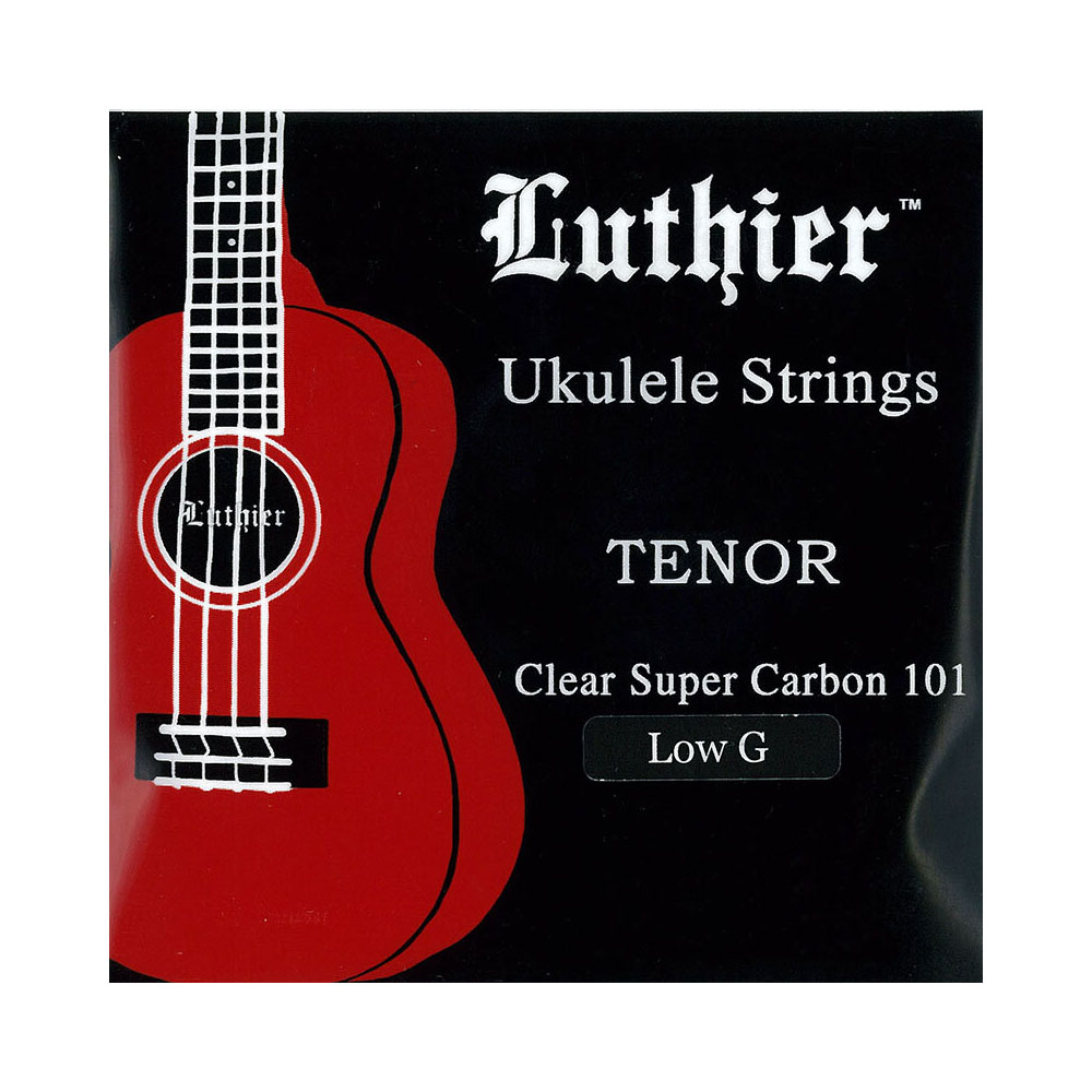 Luthier LU-TU-LG Ukulele Super Carbon 101 Strings テナー用 Low G ウクレレ弦×6セット