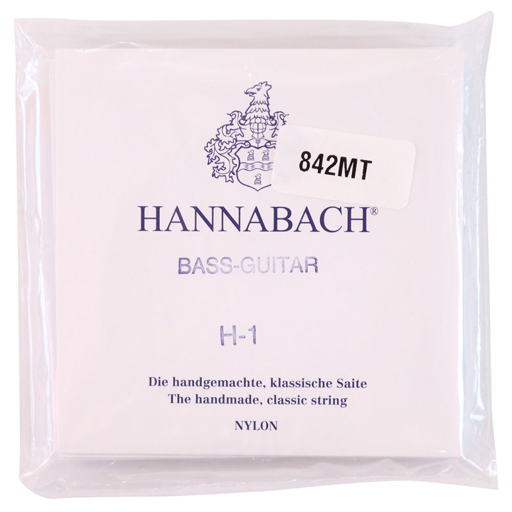 HANNABACH BASS-GUITAR SET842MT クラシックギター弦×6セット