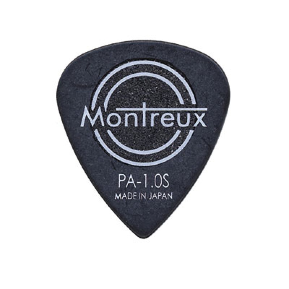 Montreux PA-1.0S Black No.3930 ギターピック×12枚