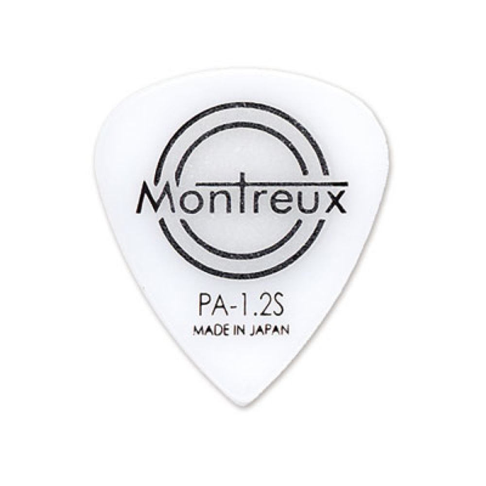 Montreux PA-1.2S White No.3933 ギターピック×12枚