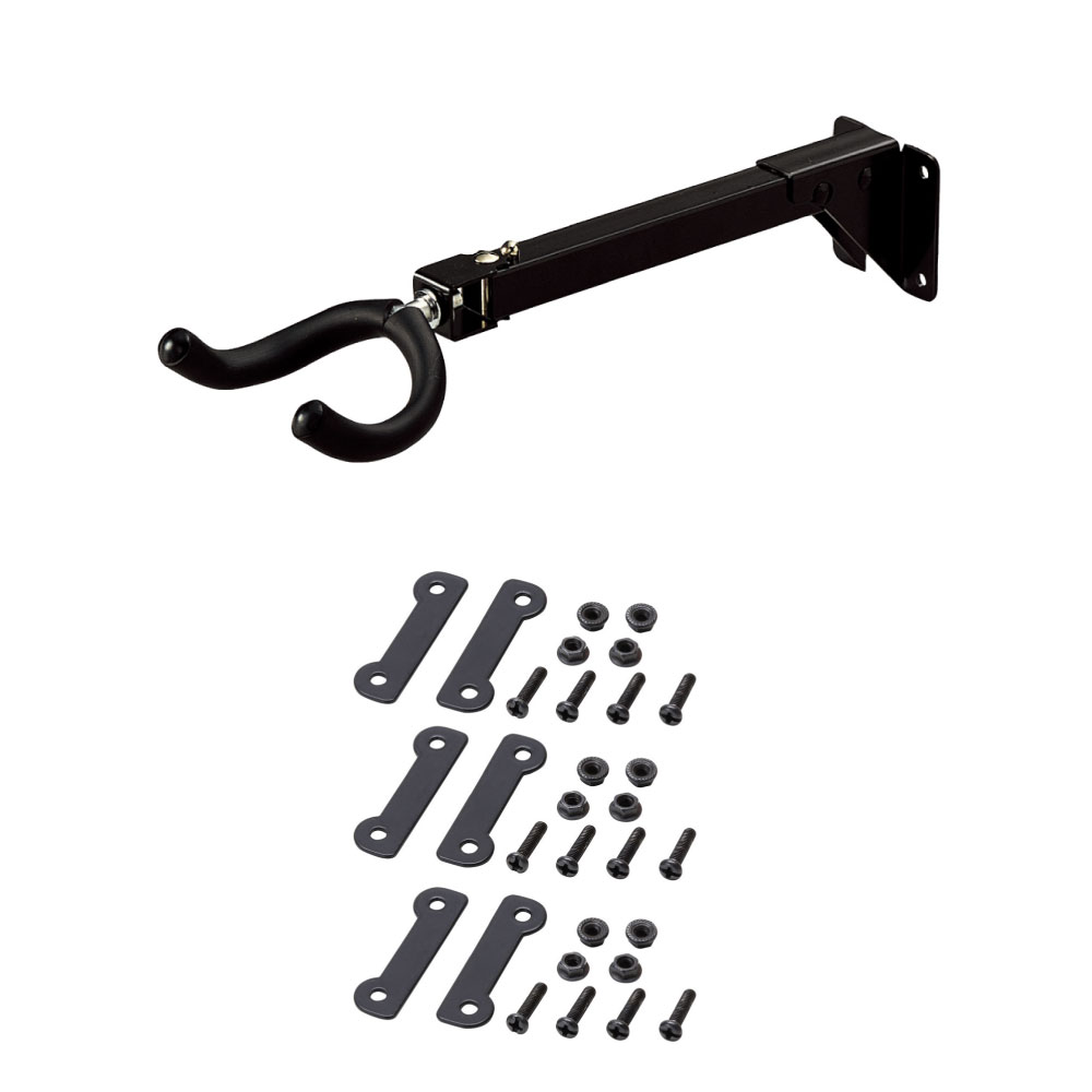 KIKUTANI GH-240 ギターハンガー×1個&メタルラックアダプター×1セット