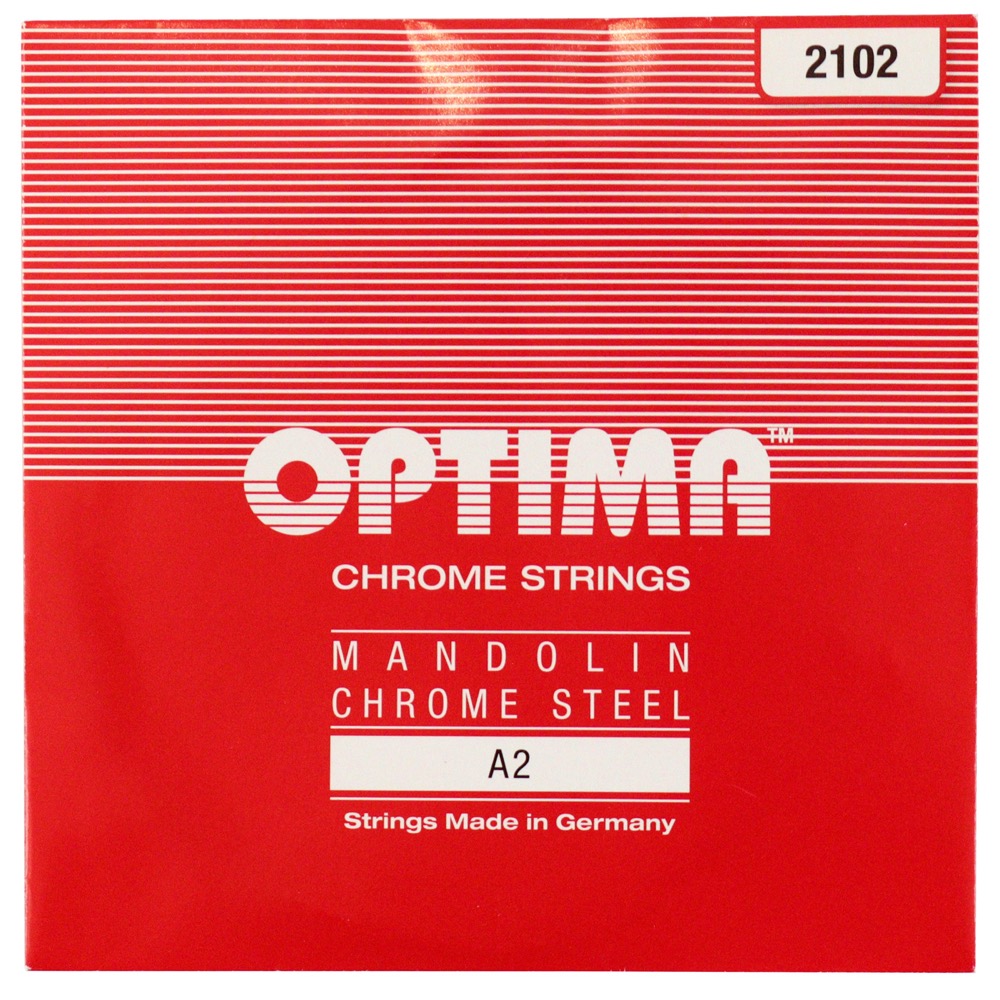 OPTIMA 2A No.2102 RED 2弦 バラ弦 マンドリン弦×3本
