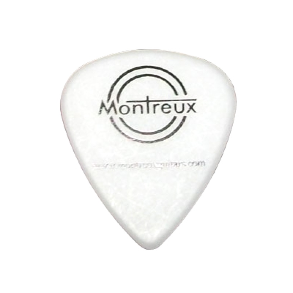 Montreux pick スモールティア 1.20mm デルリン白 No.2805 ギターピック×10枚