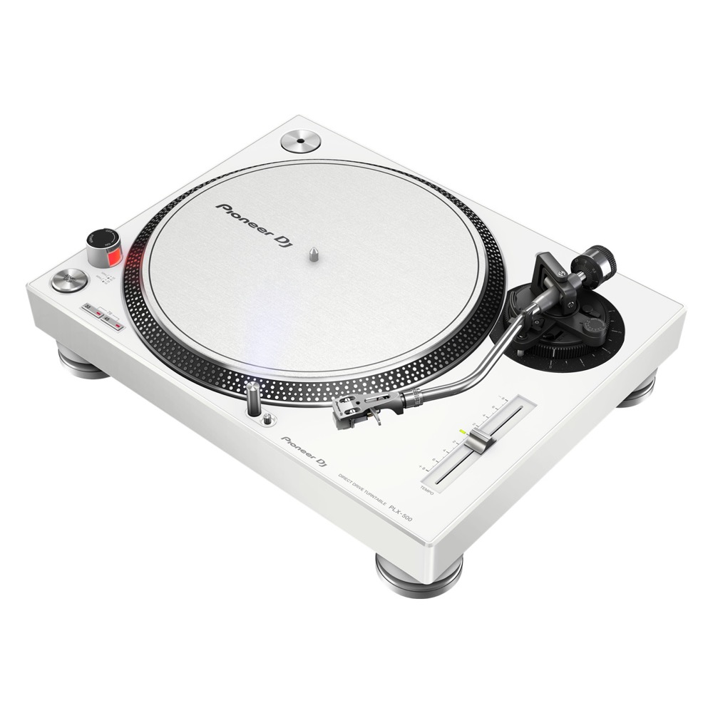 Pioneer DJ PLX-500-W White ターンテーブル リスニングセット Pioneer DJ DM-40D-W付きセット Pioneer DJ PLX-500-W Whiteの画像