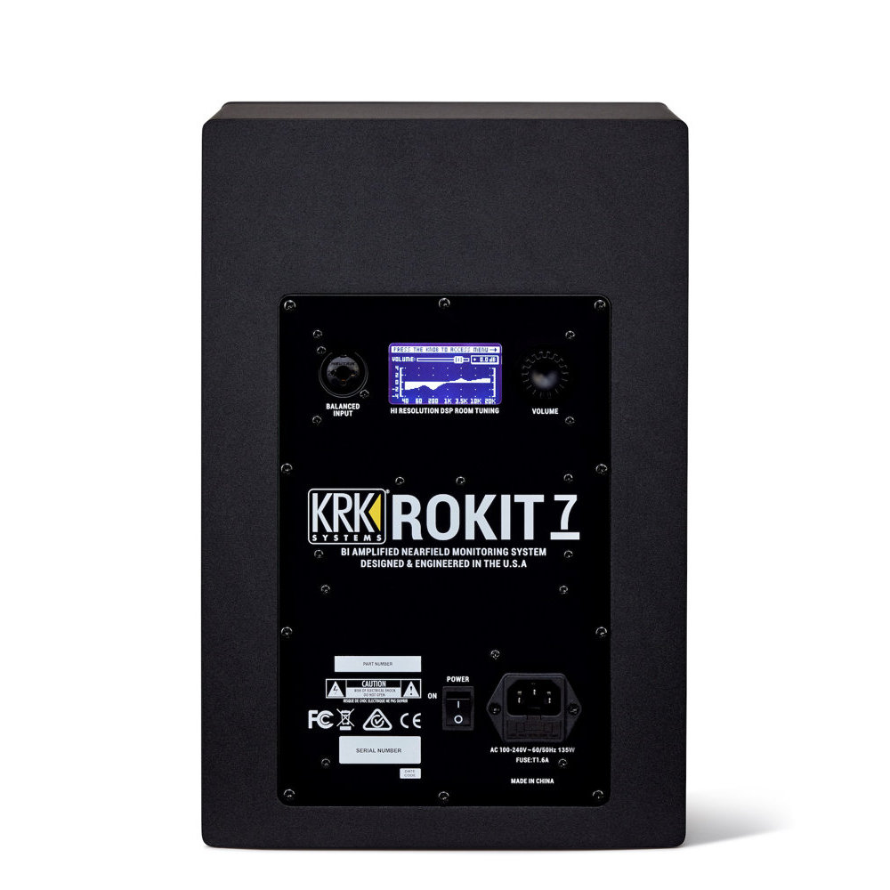 KRK SYSTEMS RP7G4 ROKIT G4 パワードモニタースピーカー×2本（ペア） アイソレーションパッド付きセット 詳細画像2