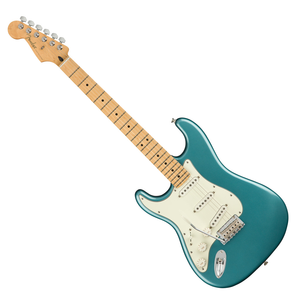 Fender Player Stratocaster LH MN Tidepool レフティ エレキギター VOXアンプ付き 入門11点 初心者セット ギター単品 画像