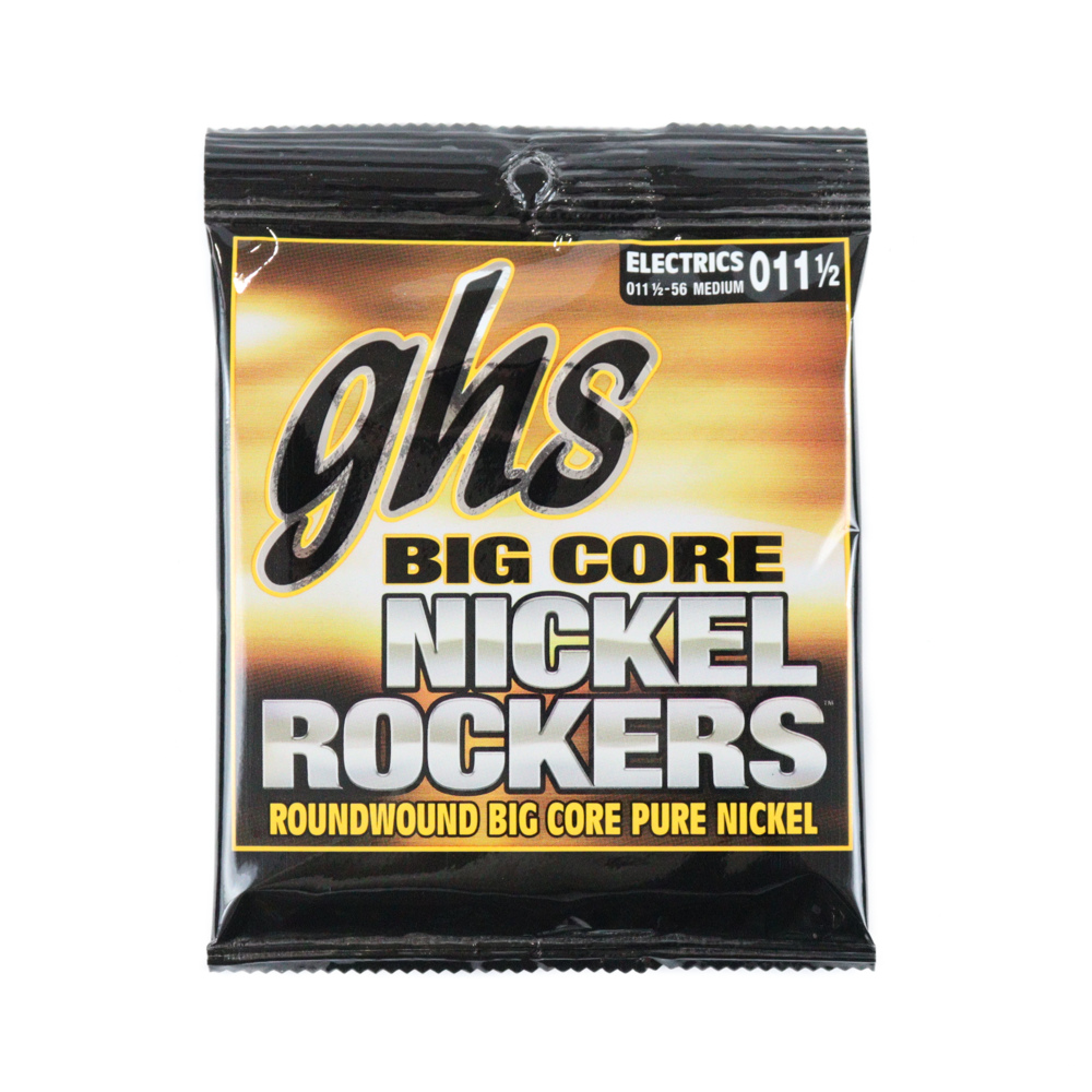 GHS BCM Big Core Nickel Rockers MEDIUM 011.5-056 エレキギター弦×6セット