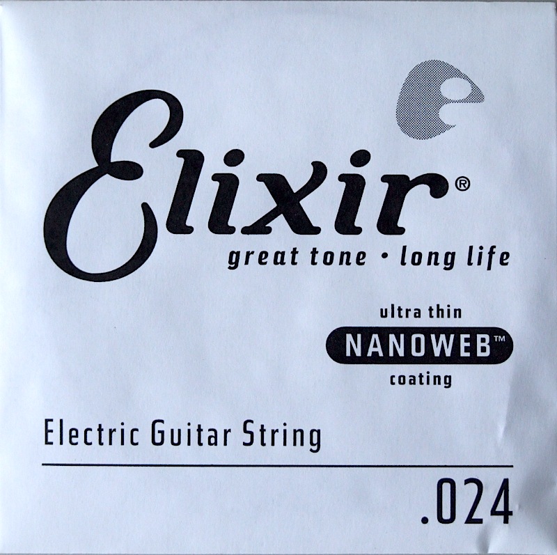 ELIXIR 15224/024弦×4本 エリクサーナノウェブバラ弦