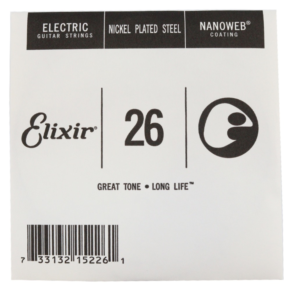 ELIXIR 15226/026弦×4本 エリクサーナノウェブバラ弦