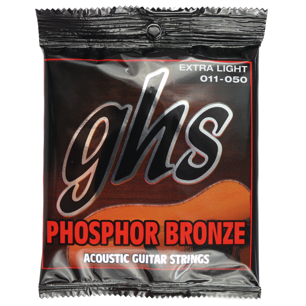 GHS S315 Phosphor Bronze EXTRA LIGHT 011-050 アコースティックギター弦×3セット