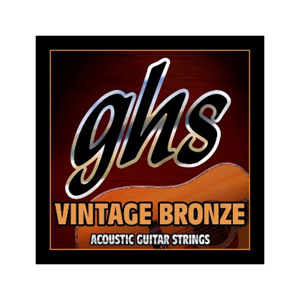 GHS VN-UL Vintage Bronze ULTRA LIGHT 010-046 アコースティックギター弦×3セット