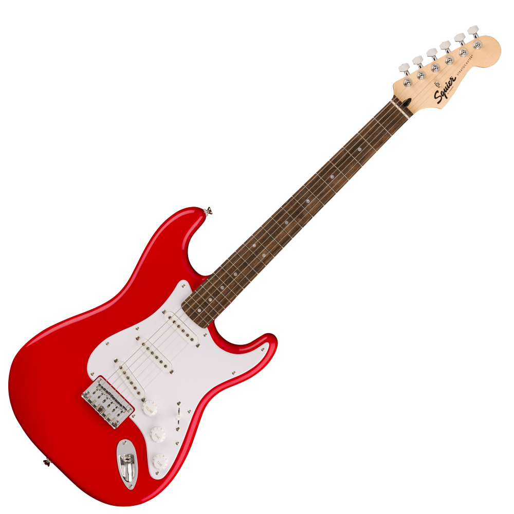 Squier スクワイヤー スクワイア Sonic Stratocaster HT LRL TOR エレキギター ストラトキャスター VOXアンプ付き 入門11点 初心者セット 正面画像