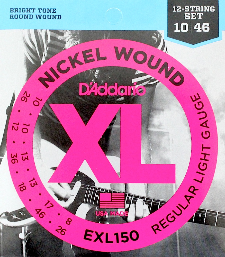 D'Addario EXL150×3SET 12弦エレキギター弦