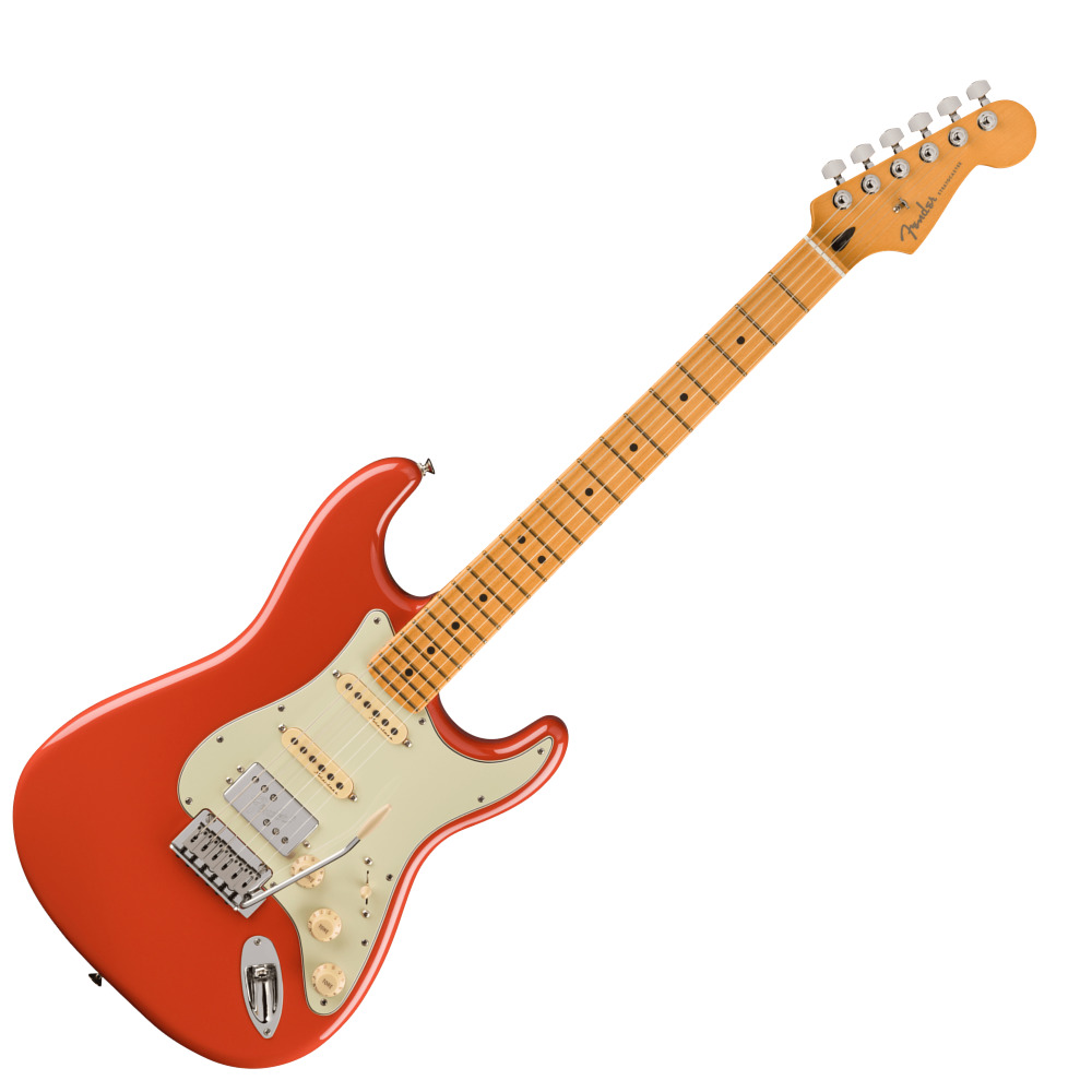 Fender フェンダー Player Plus Stratocaster HSS MN Fiesta Red エレキギター VOXアンプ付き 入門11点 初心者セット ギター本体画像