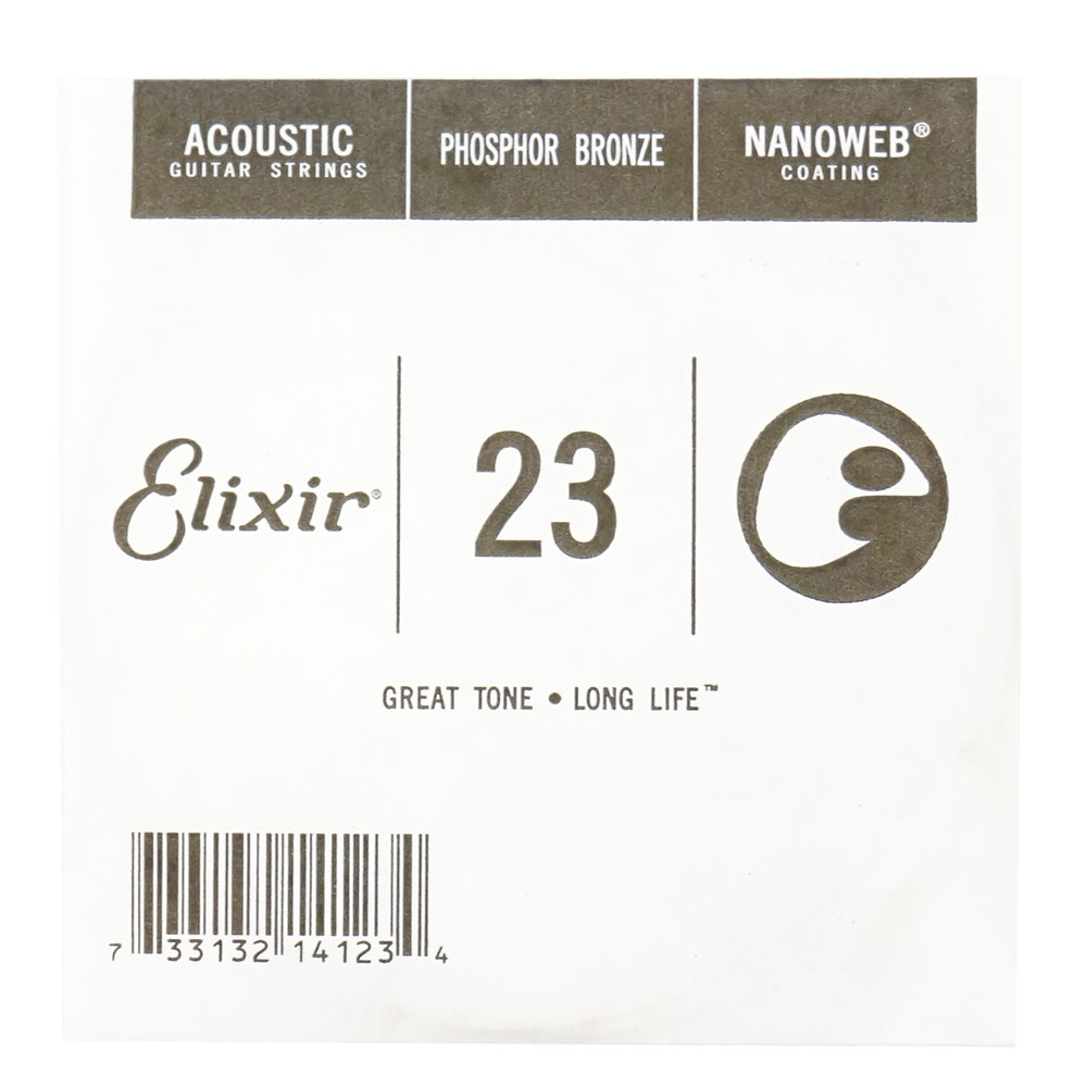 ELIXIR 14123/023弦/フォスファーブロンズ×4本