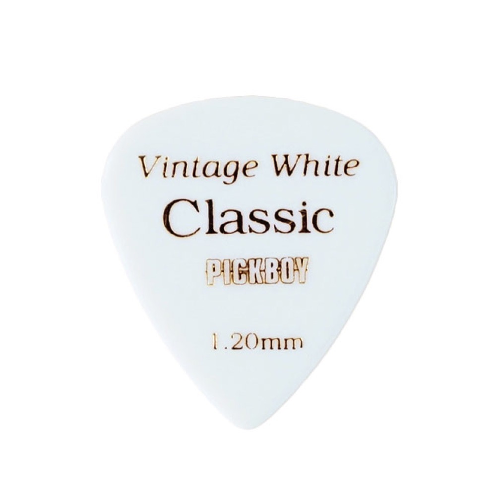 PICK BOY GP-03/120 Vintage Classic White 1.2mm ピック×10枚