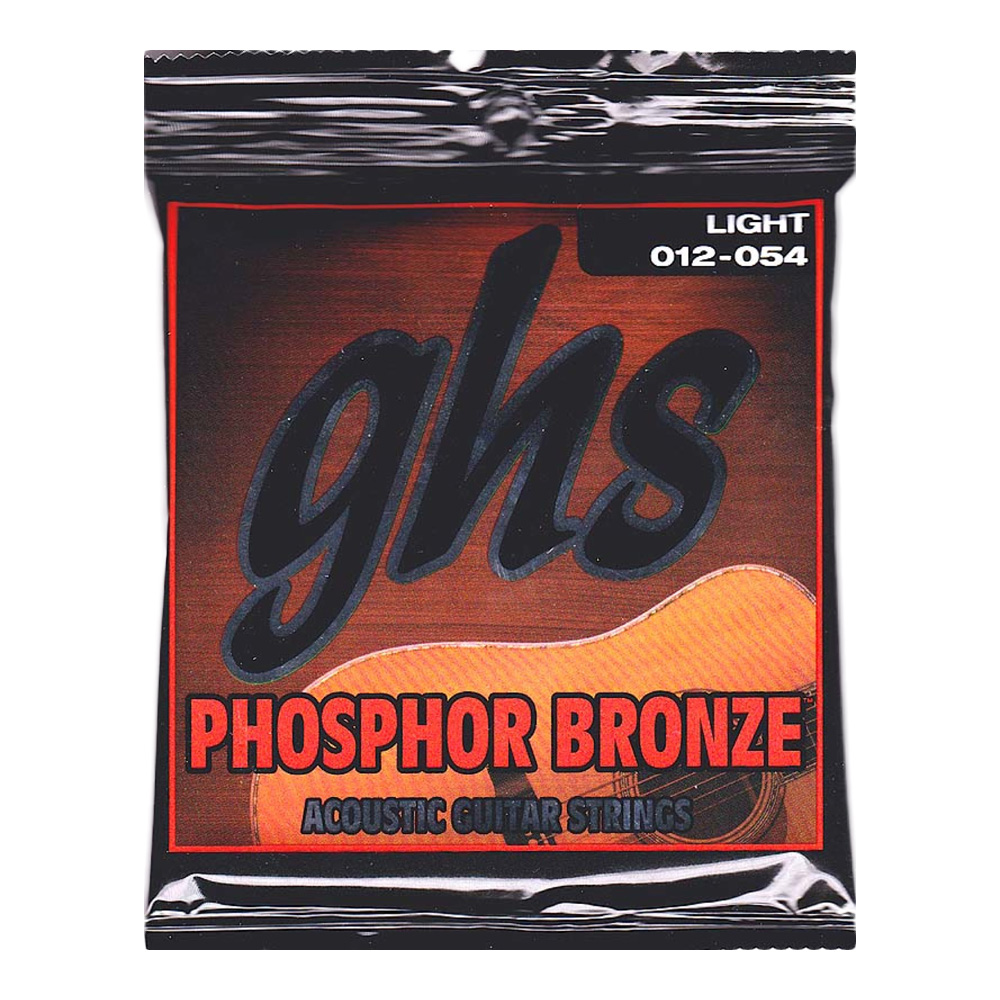 GHS S325 Phosphor Bronze 12-54 アコースティックギター弦×12セット