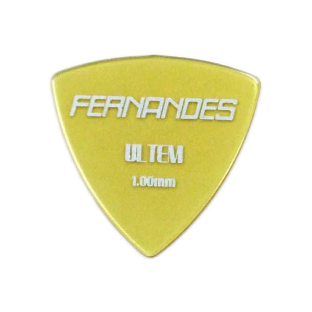 FERNANDES P-100UT 1.0mm ULTEM PICK トライアングル ギターピック×10枚