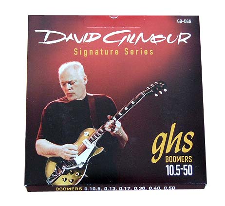 GHS GBDGG 0105-50 David Gilmour Signature Red Set エレキギター弦×3セット
