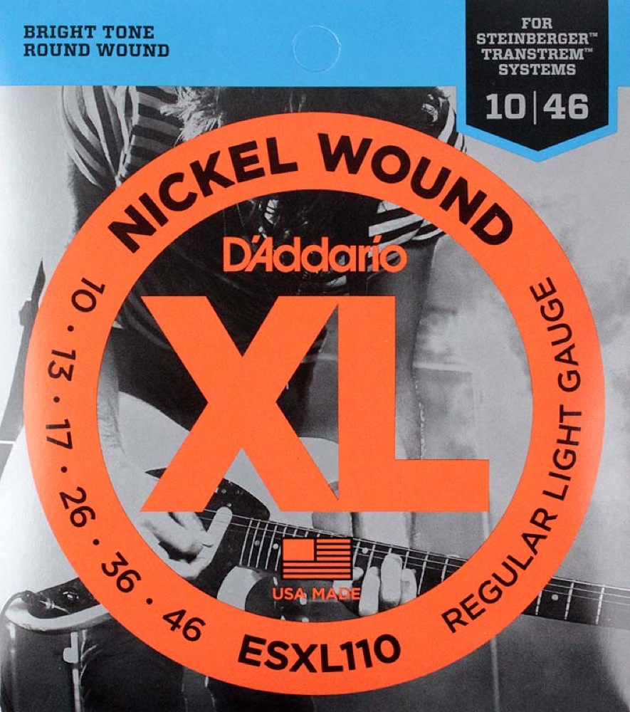 D'Addario ESXL110×3SET ダブルボールエンド ギター弦