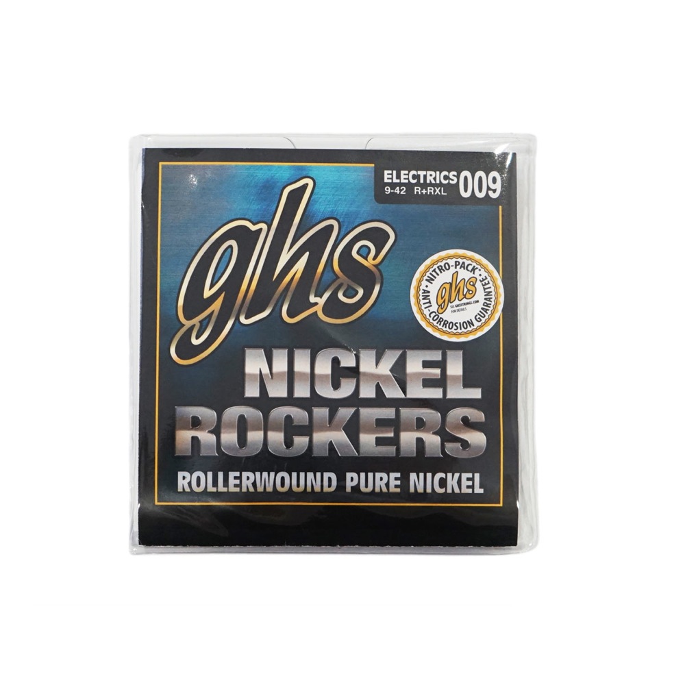GHS Nickel Rockers R+RXL/09-42 エレキギター弦×3SET