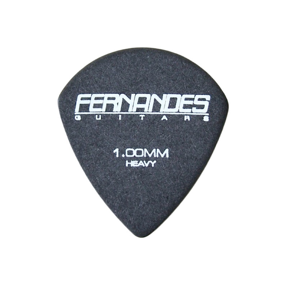 FERNANDES P-100SPC 1.0mm BLK ピック×50枚 ギターピック
