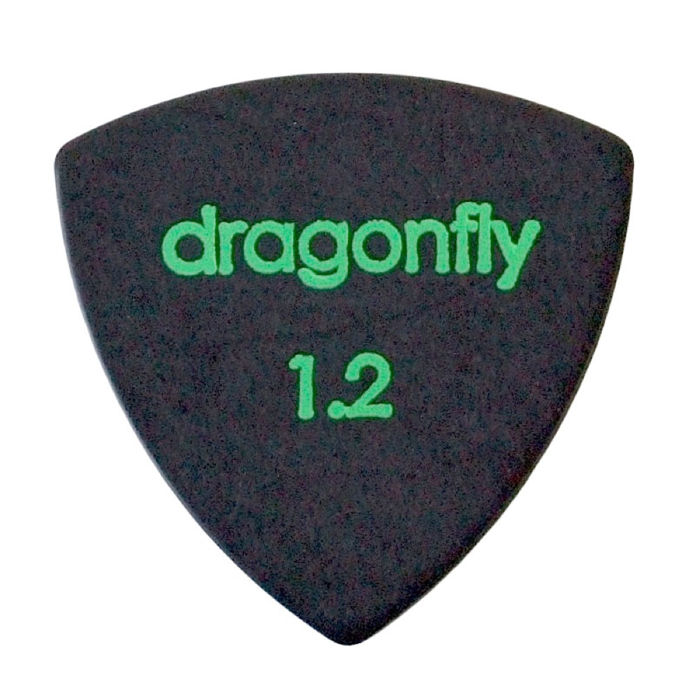 dragonfly PICK TR 1.2 BLACK ギターピック×10枚