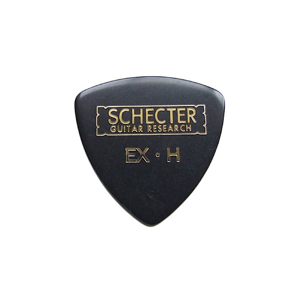 SCHECTER SPD-EC10 BK サンカク型 EX HARD セルロイド ギターピック×50枚