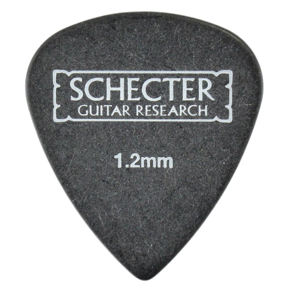 SCHECTER SPT-EP10 BK ティアドロップ型 EX HARD ポリアセタール ギターピック×10枚