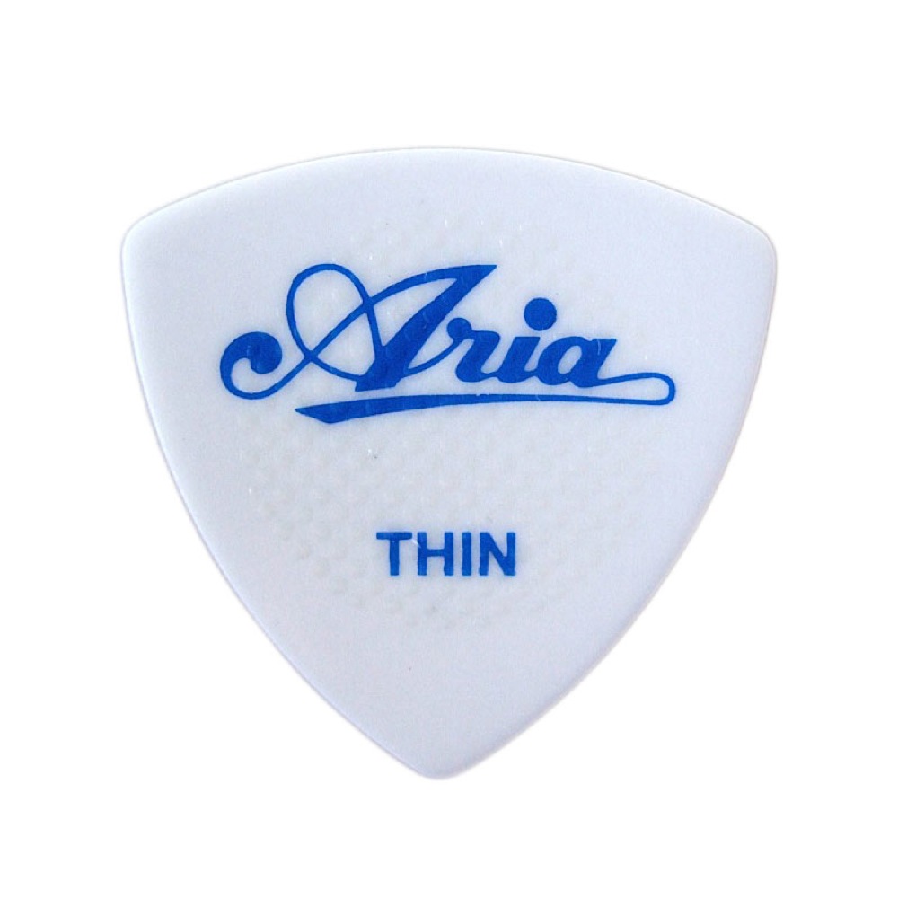 ARIA RUBBER GRIP THIN WH×50枚 ピック
