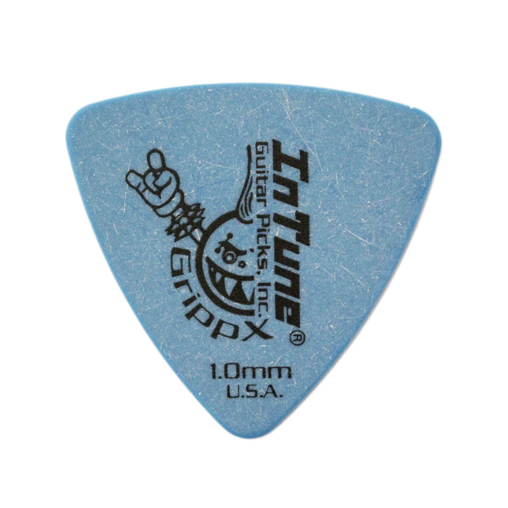 In Tune Guitar Picks DGP2-C100 GrippX-XXX 1.00mm Blue ギターピック×36枚