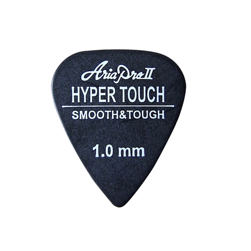 AriaProII HYPER TOUCH Tear Drop 1.0mm BK×50枚 ギターピック