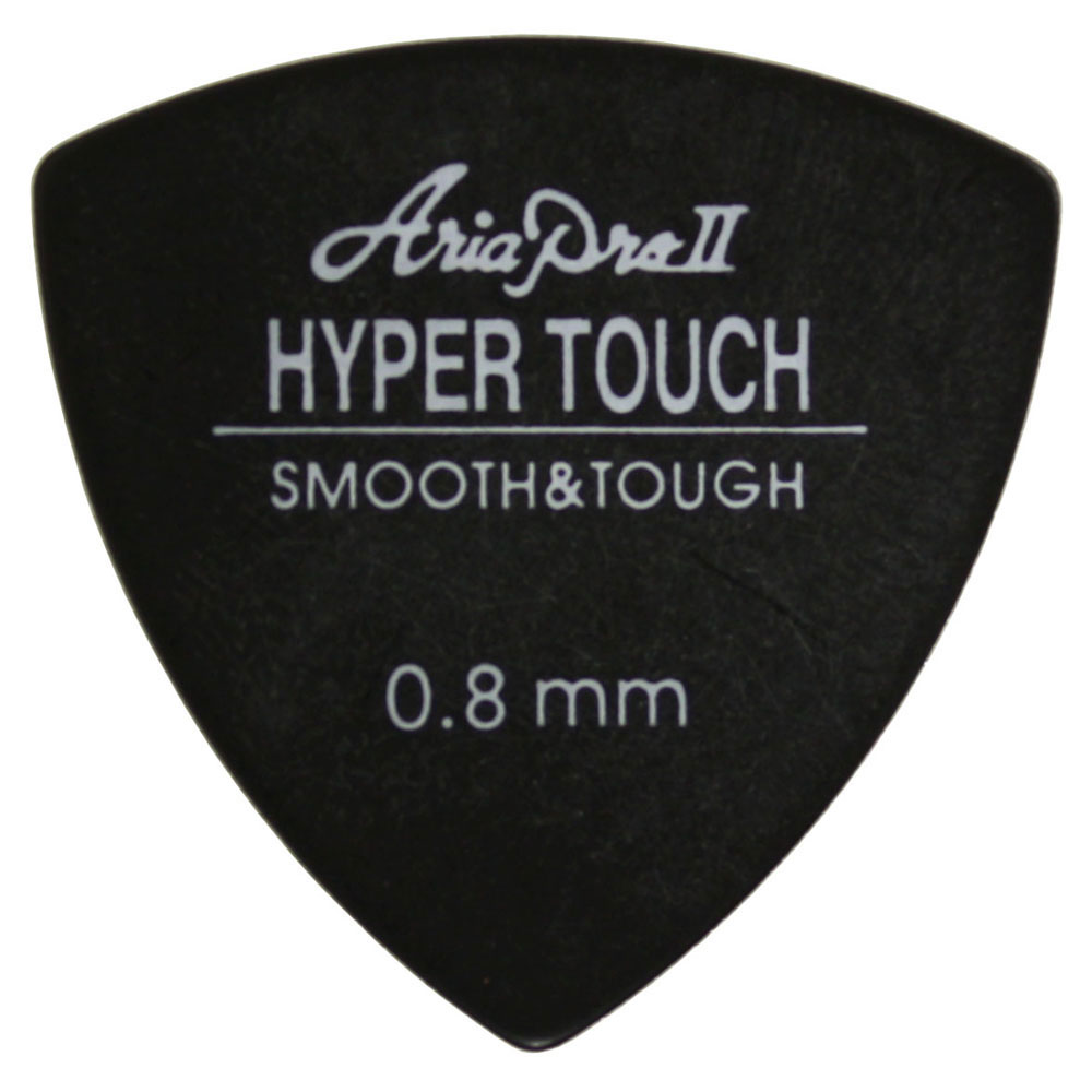 AriaProII HYPER TOUCH Triangle 0.8mm BK×50枚 ギターピック
