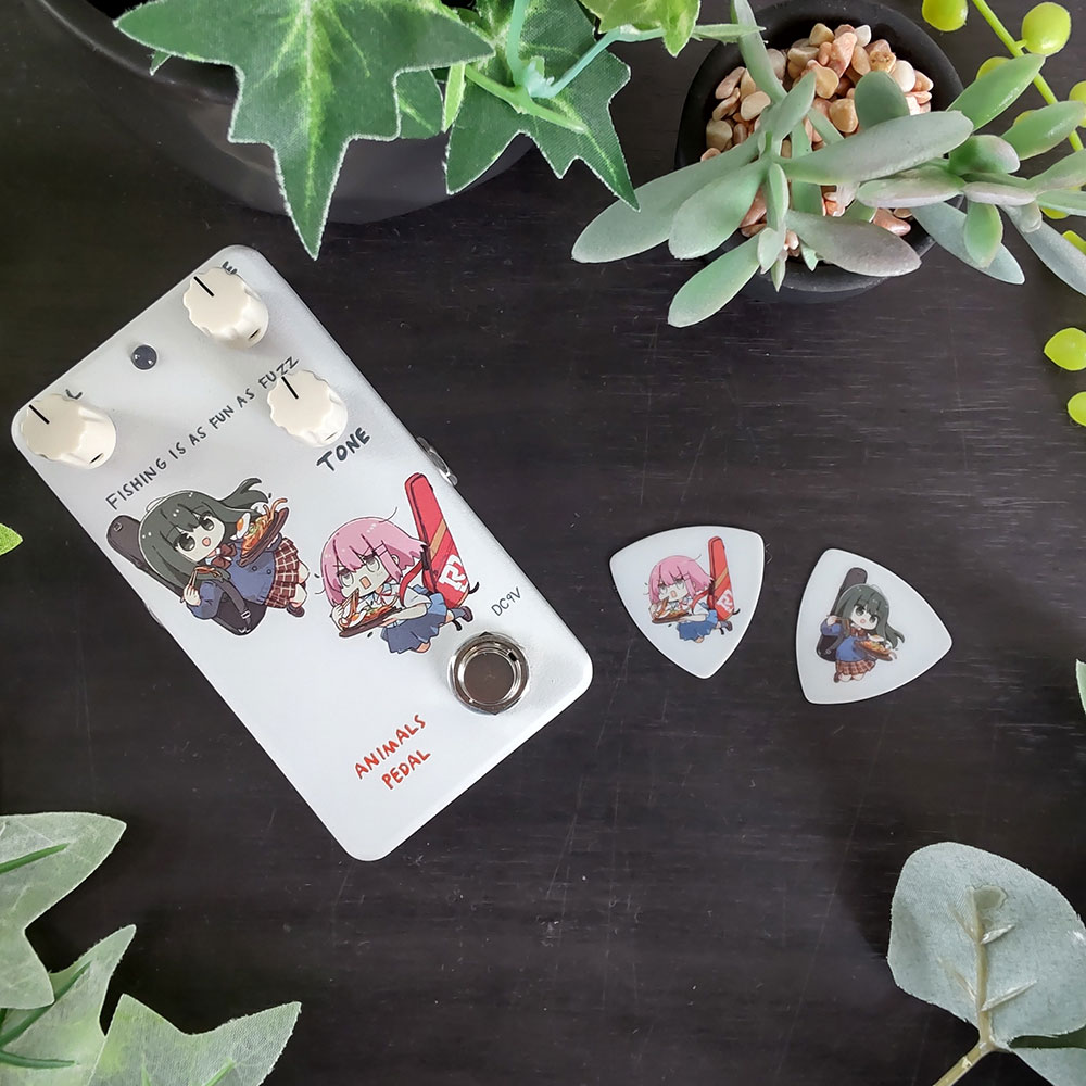 天ぷら定食ふじしまギターピック